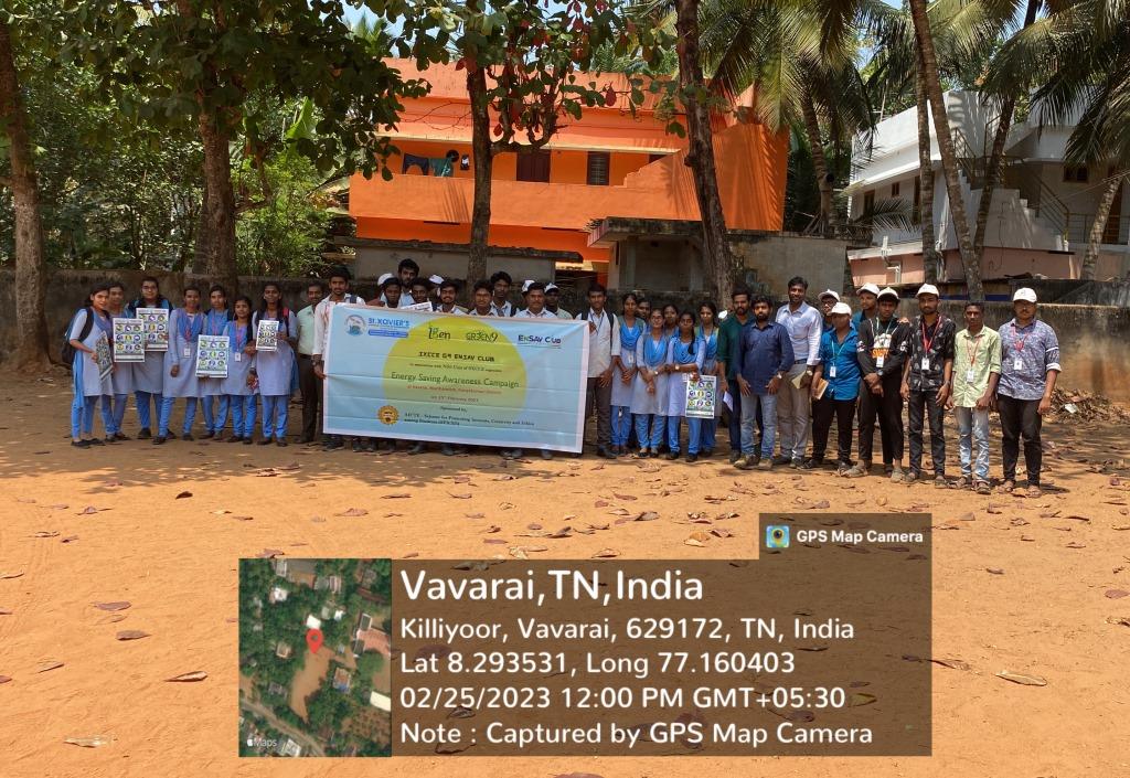 Energy Awareness Camp at Vavarai Village